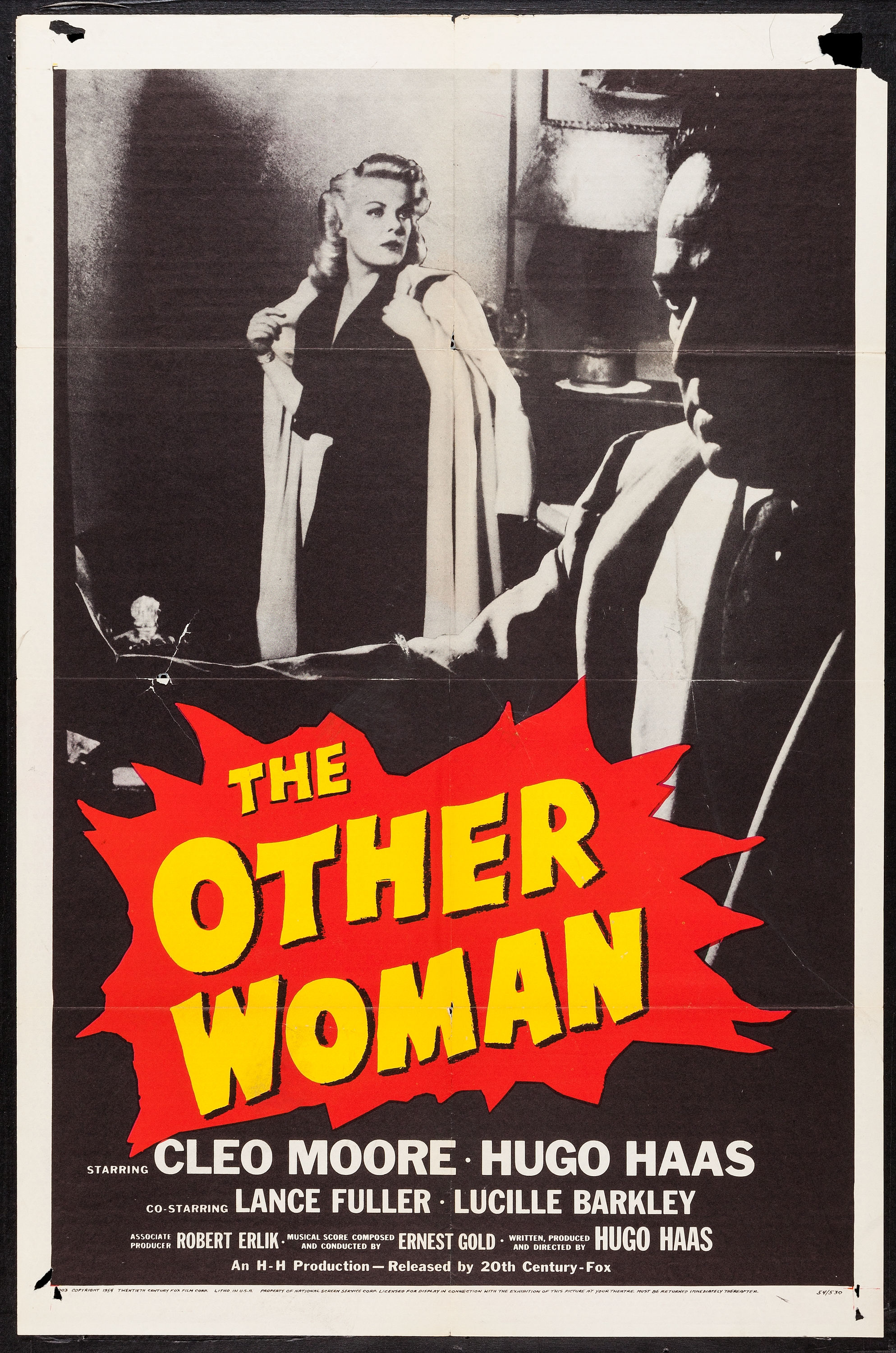 The Other Woman (1954) starring Hugo Haas on DVD on DVD