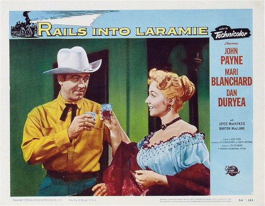 Rails Into Laramie (1954) Screenshot 1