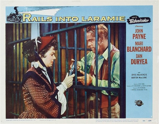 Rails Into Laramie (1954) Screenshot 2