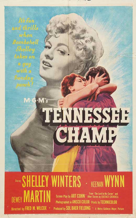 Tennessee Champ (1954) starring Shelley Winters on DVD on DVD