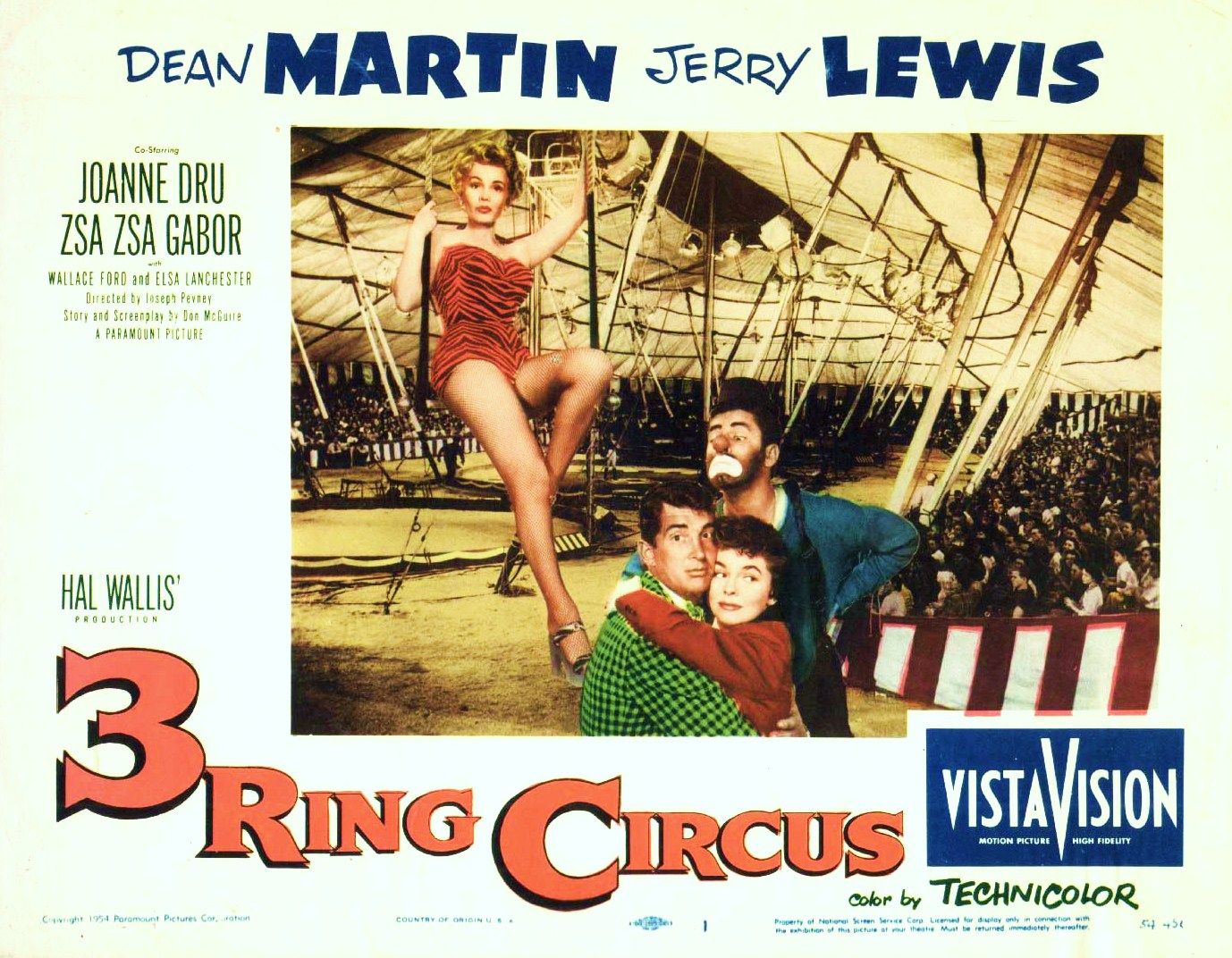 3 Ring Circus (1954) Screenshot 5