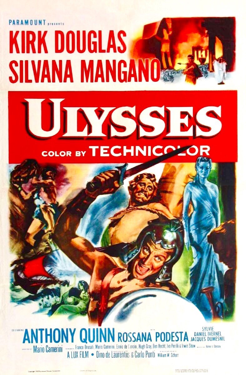 Ulysses (1954) with English Subtitles on DVD on DVD
