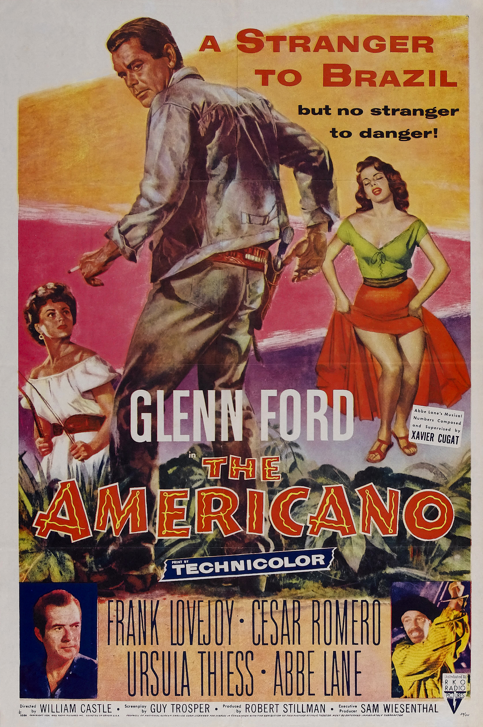 The Americano (1955) starring Glenn Ford on DVD on DVD