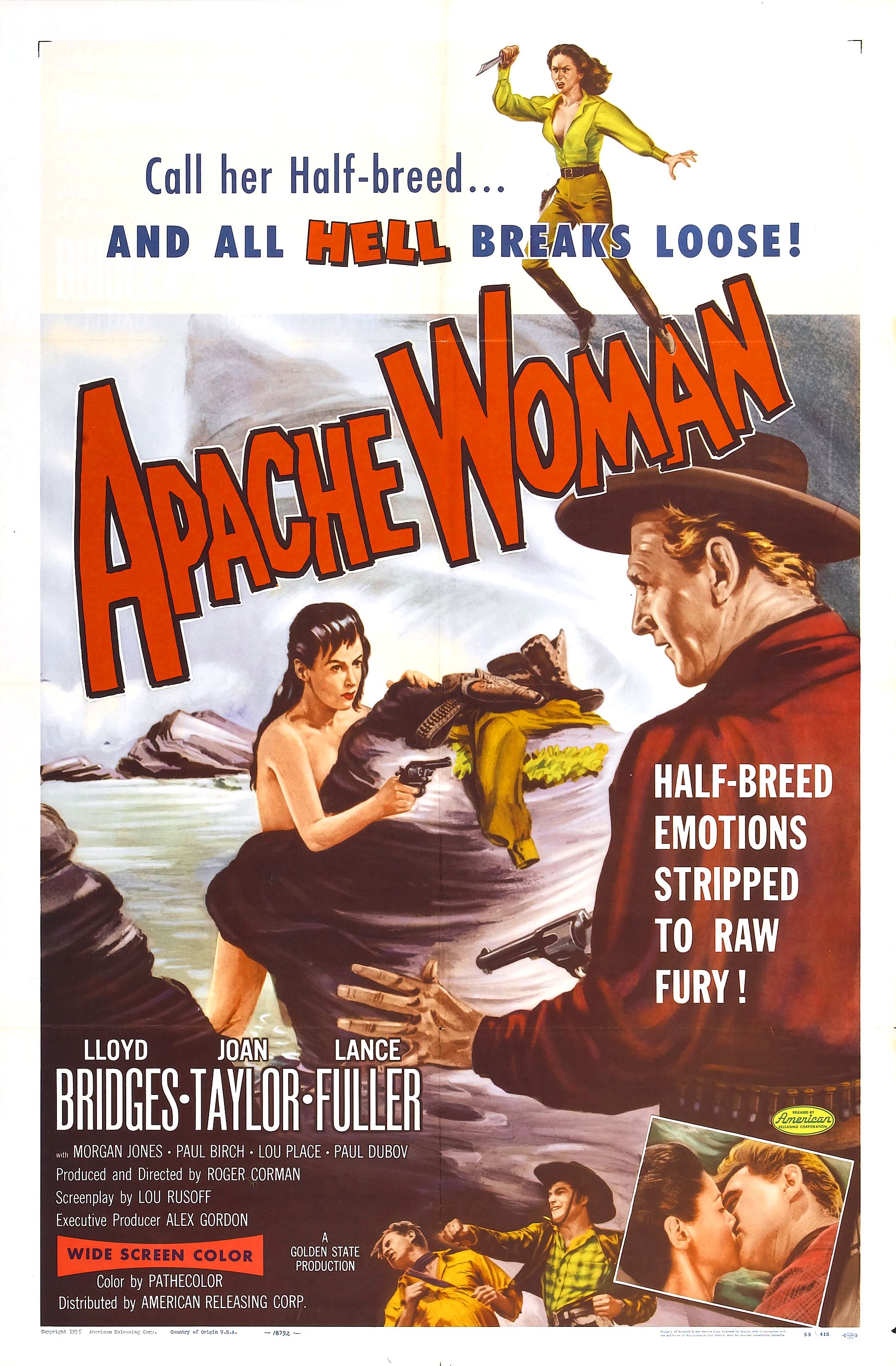 Apache Woman (1955) starring Lloyd Bridges on DVD on DVD