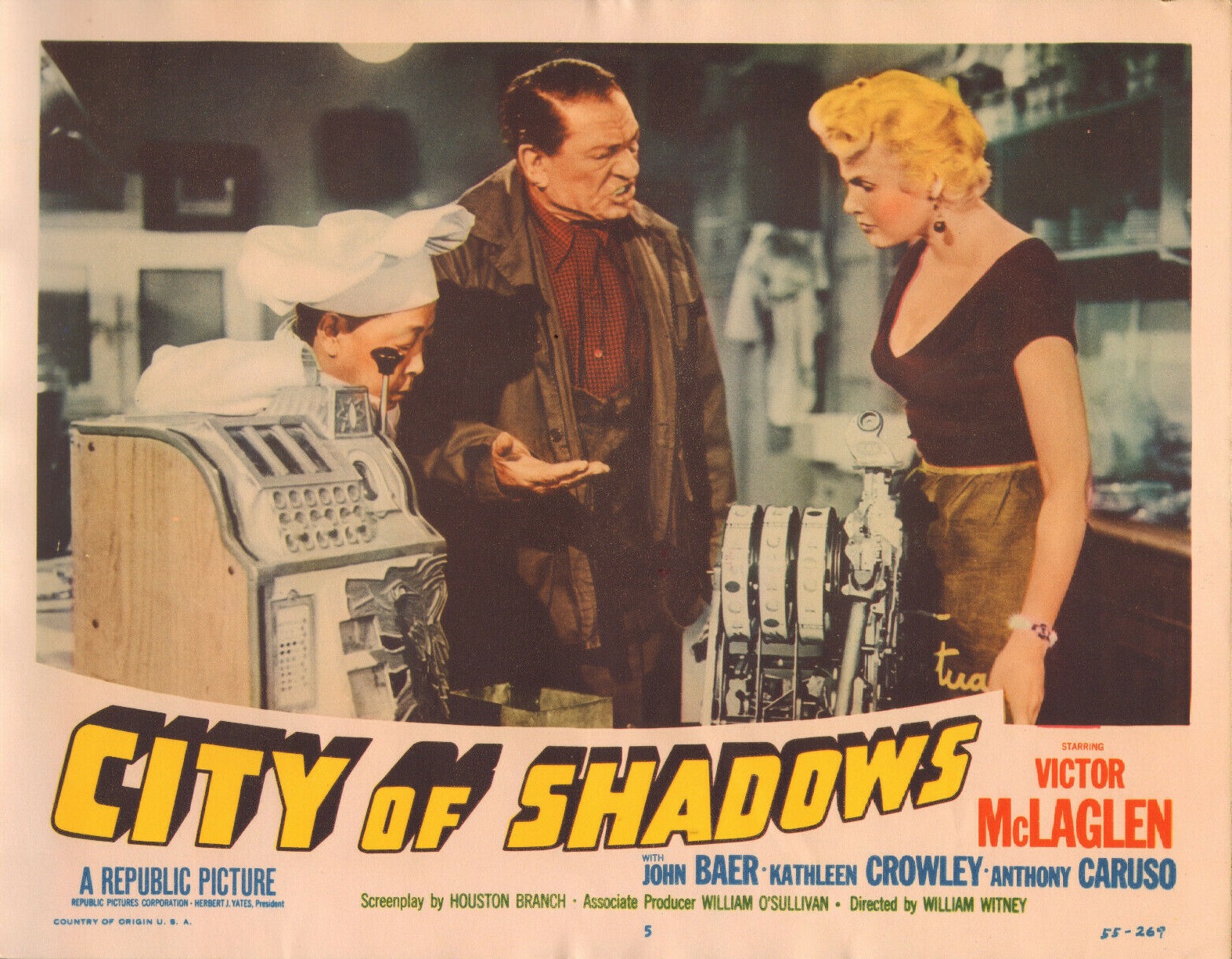 City of Shadows (1955) Screenshot 5 
