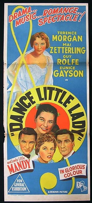 Dance Little Lady (1954) starring Terence Morgan on DVD on DVD