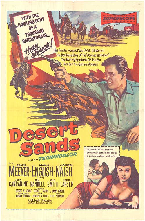 Desert Sands (1955) starring Ralph Meeker on DVD on DVD