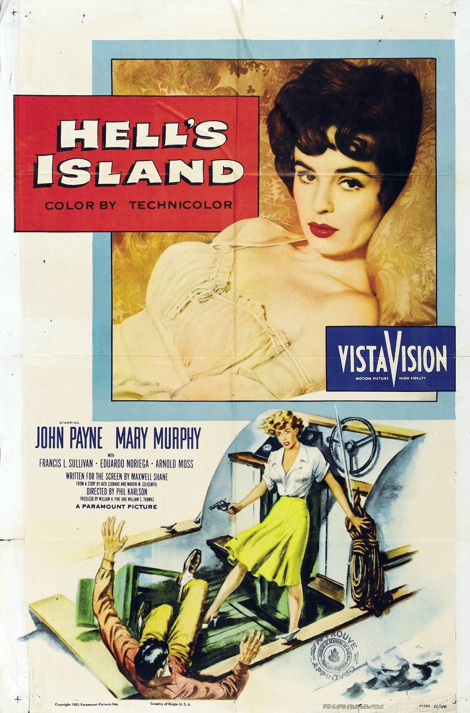 Hell's Island (1955) with English Subtitles on DVD on DVD
