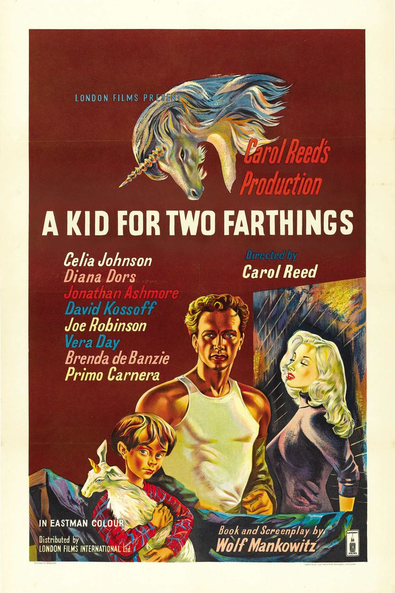 A Kid for Two Farthings (1955) starring Celia Johnson on DVD on DVD