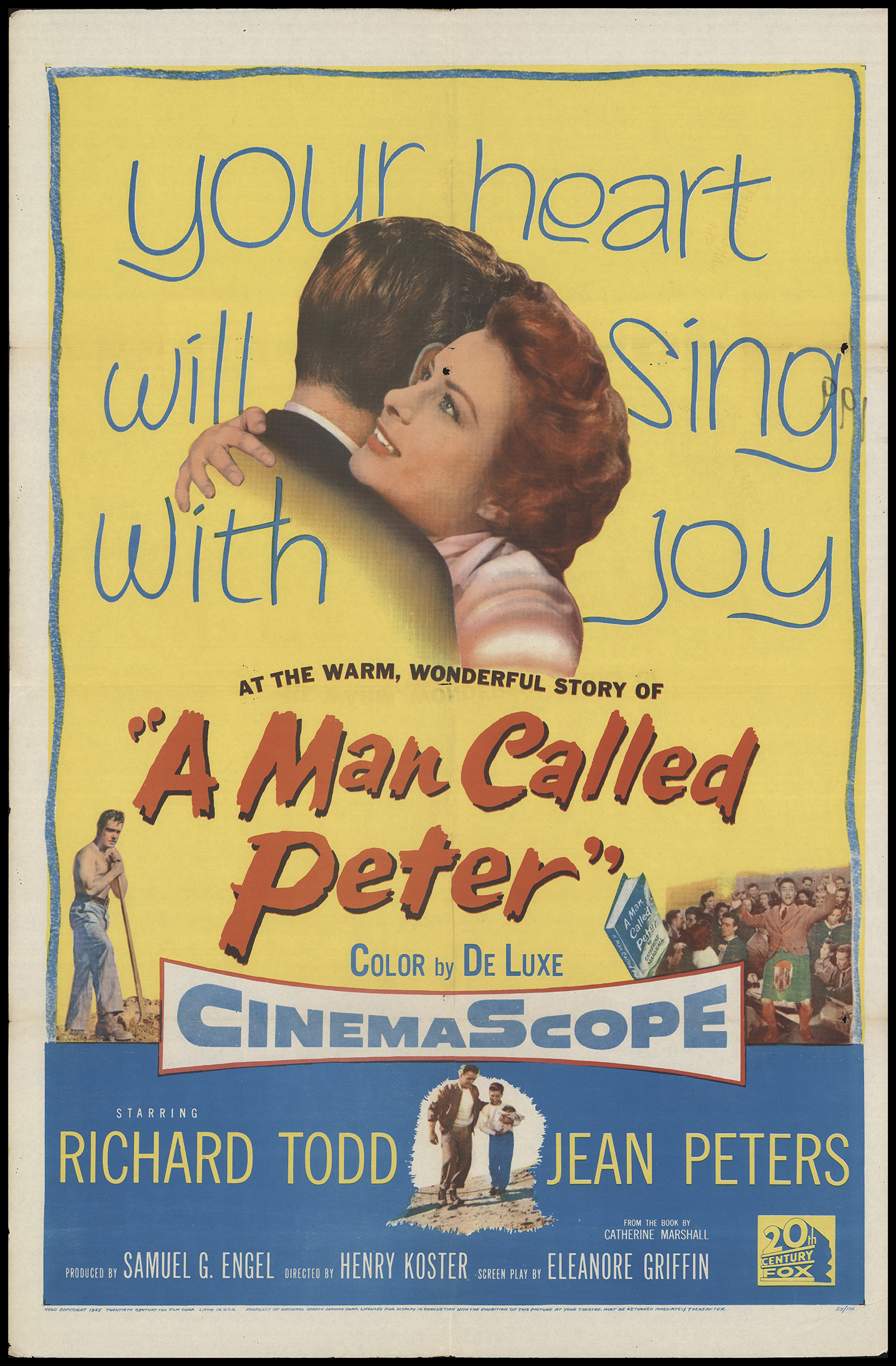 A Man Called Peter (1955) starring Richard Todd on DVD on DVD