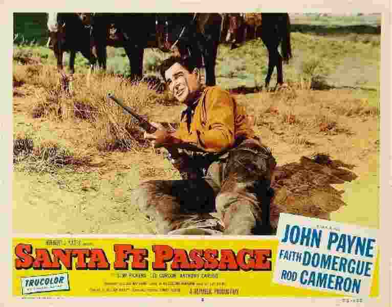 Santa Fe Passage (1955) Screenshot 4