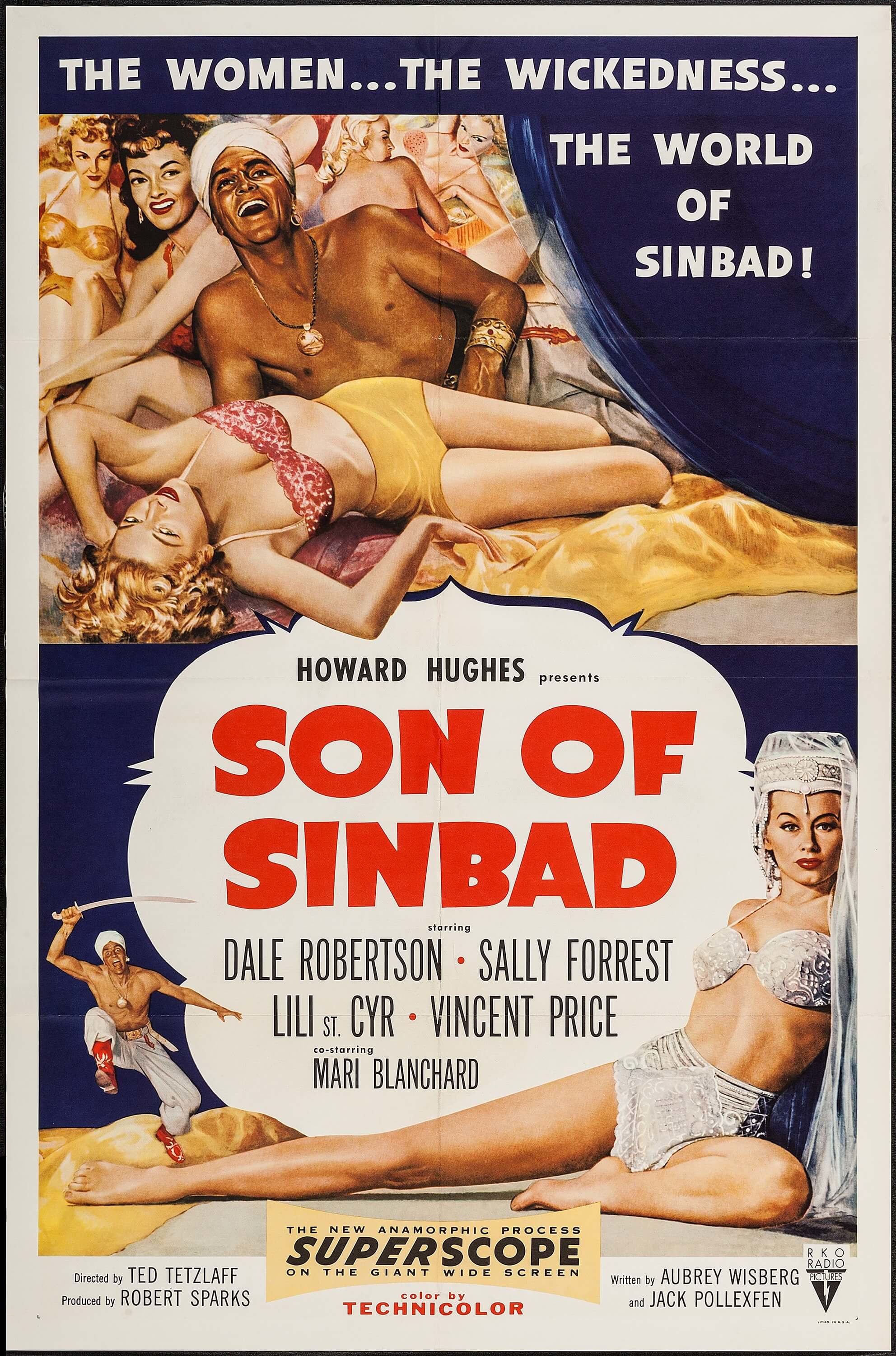 Son of Sinbad (1955) starring Dale Robertson on DVD on DVD