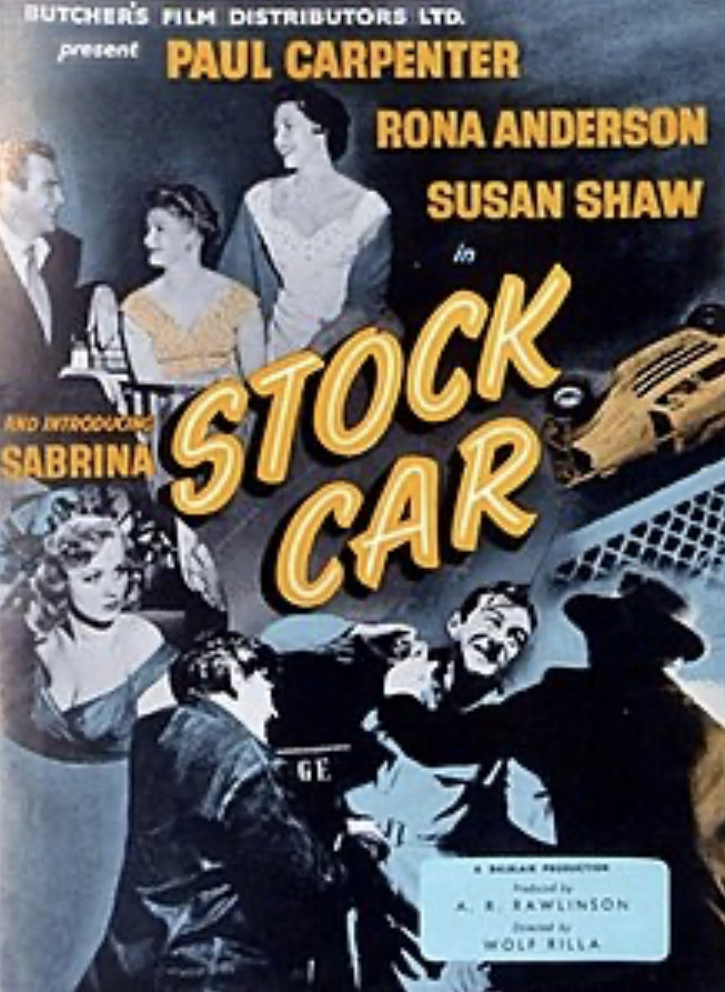 Stock Car (1955) starring Paul Carpenter on DVD on DVD