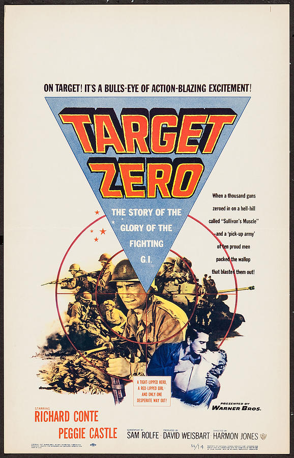 Target Zero (1955) starring Richard Conte on DVD on DVD