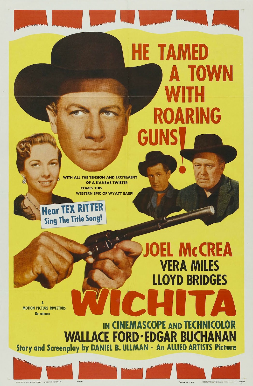 Wichita (1955) starring Joel McCrea on DVD on DVD