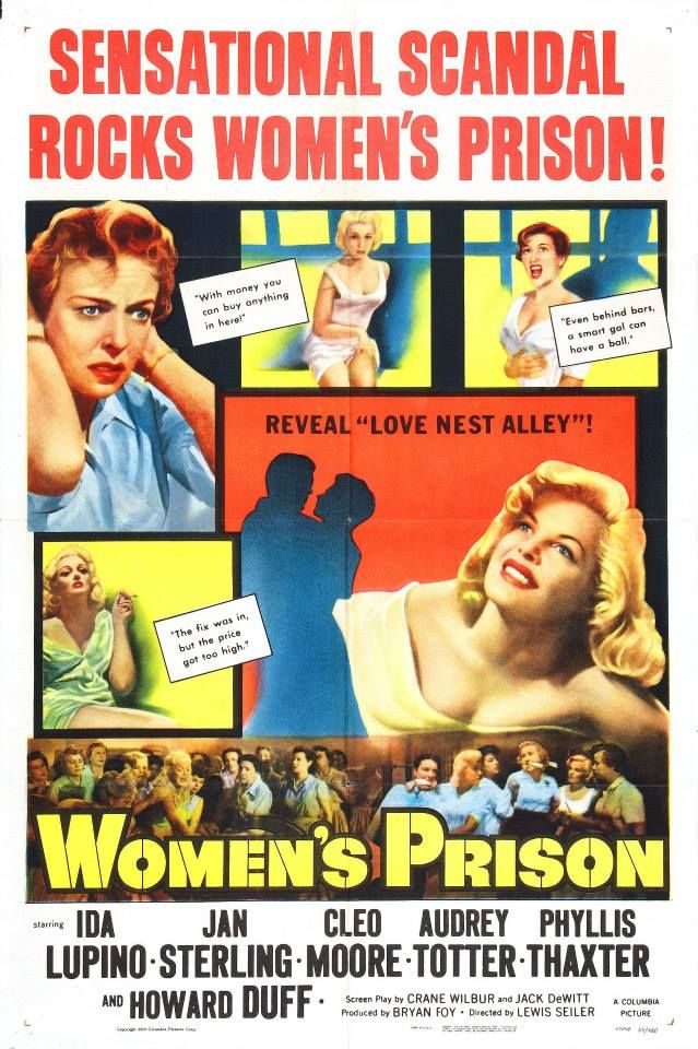 Women's Prison (1955) starring Ida Lupino on DVD on DVD
