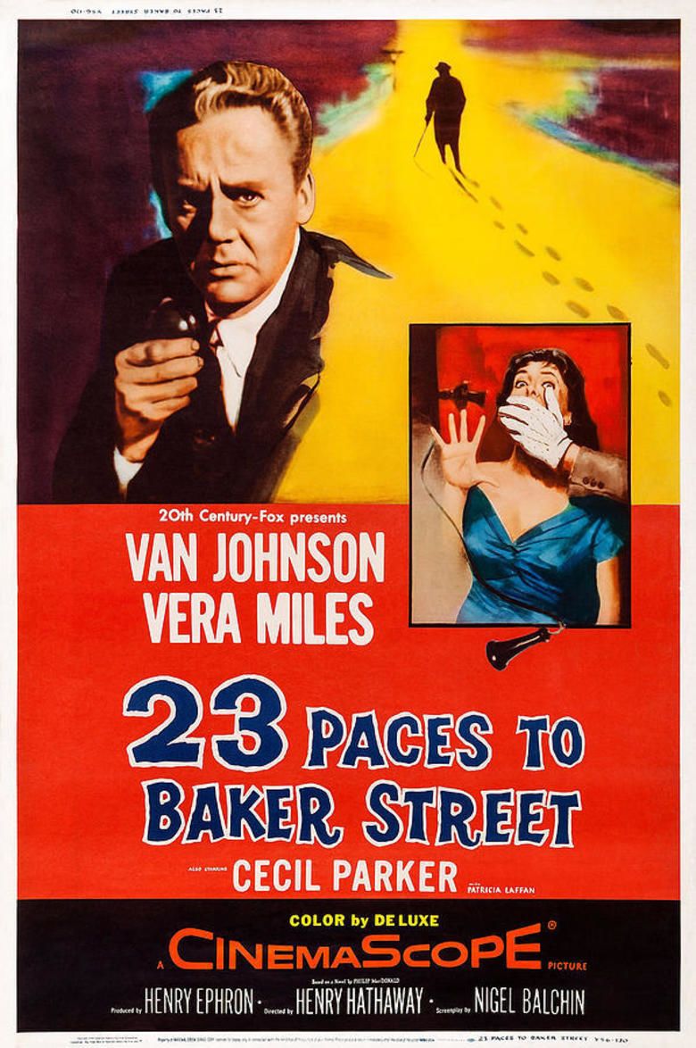23 Paces to Baker Street (1956) starring Van Johnson on DVD on DVD