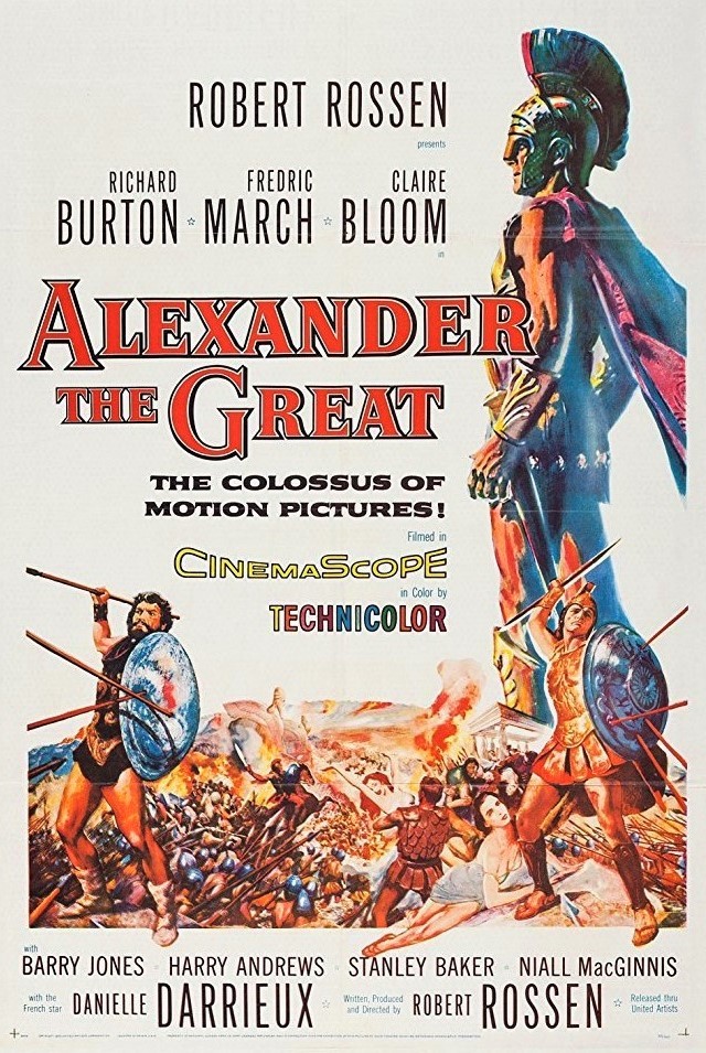 Alexander the Great (1956) starring Richard Burton on DVD on DVD