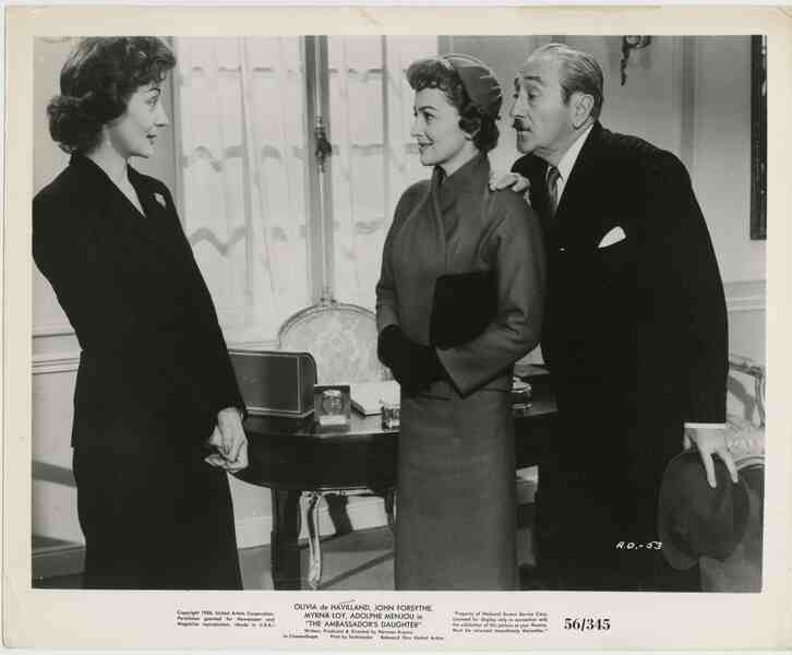 The Ambassador's Daughter (1956) Screenshot 3