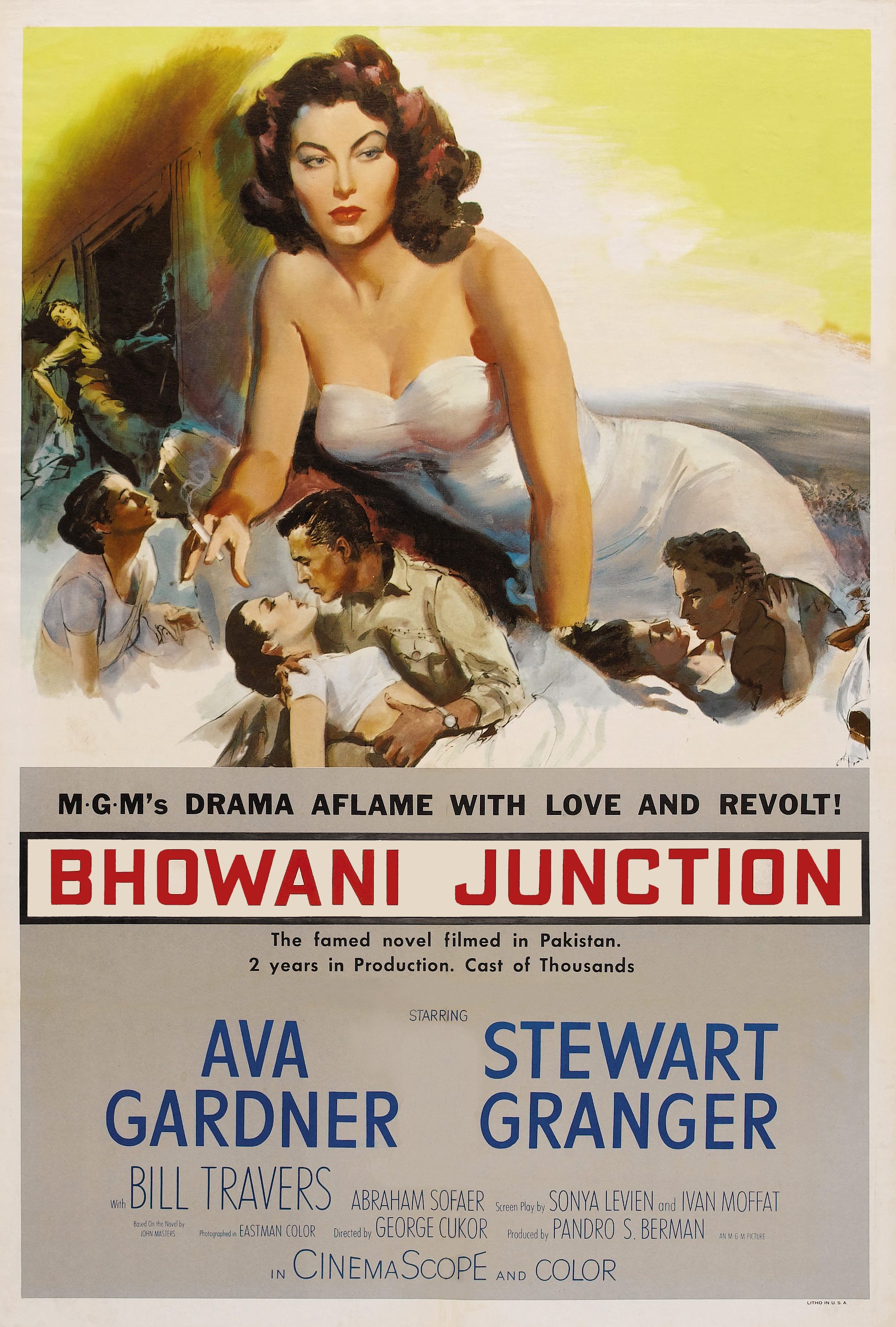 Bhowani Junction (1956) starring Ava Gardner on DVD on DVD