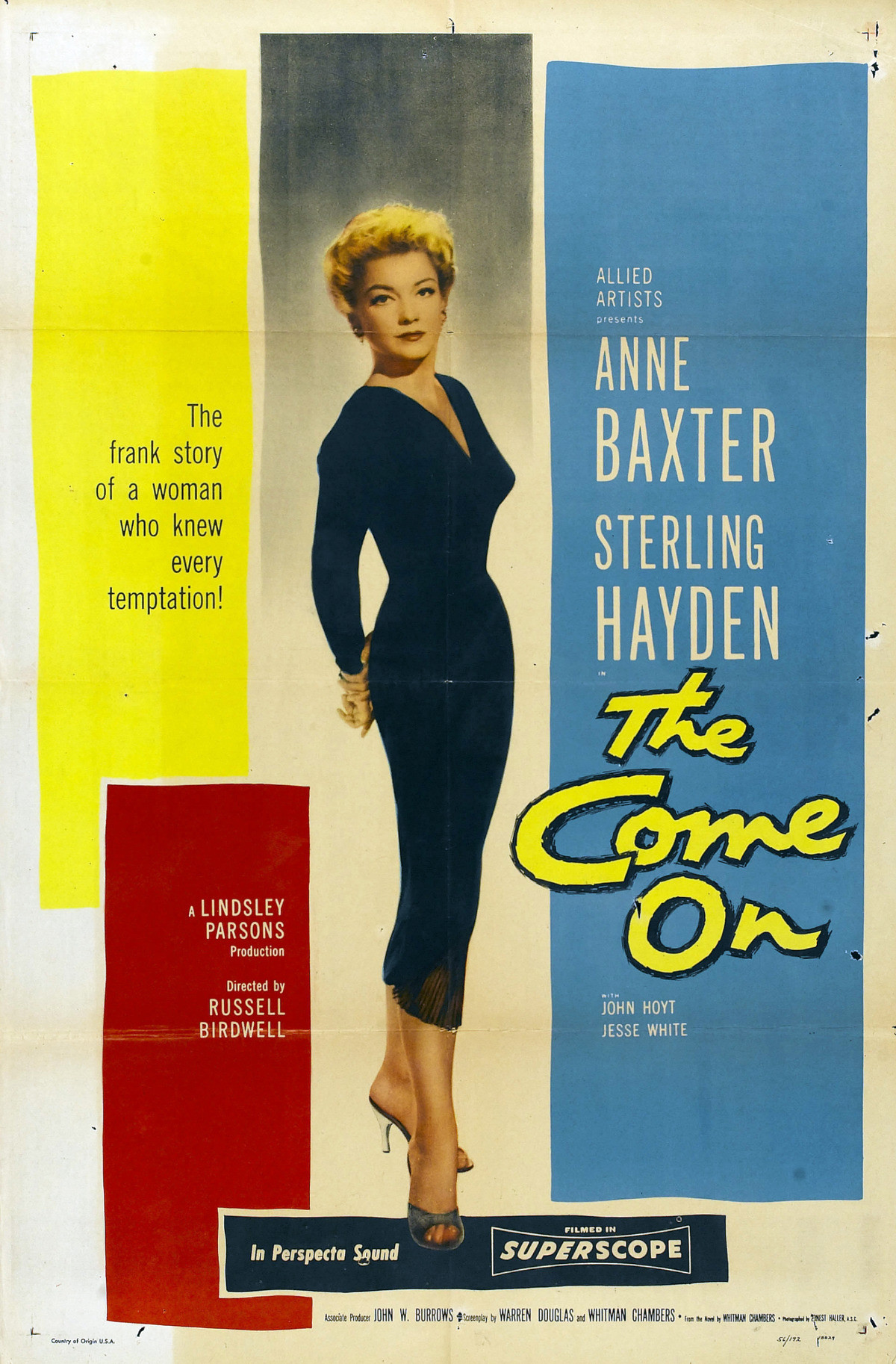 The Come On (1956) starring Anne Baxter on DVD on DVD