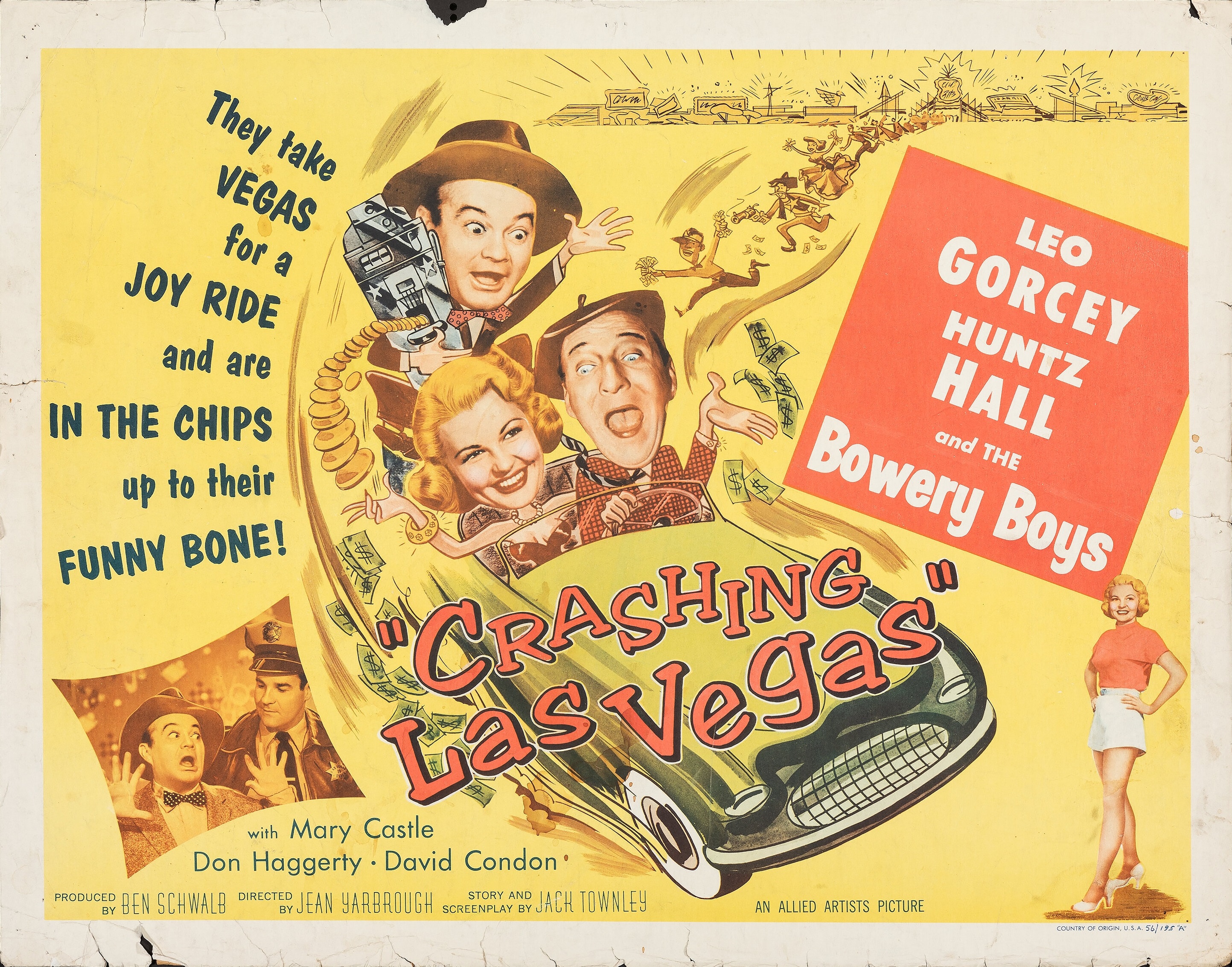 Crashing Las Vegas (1956) Screenshot 2