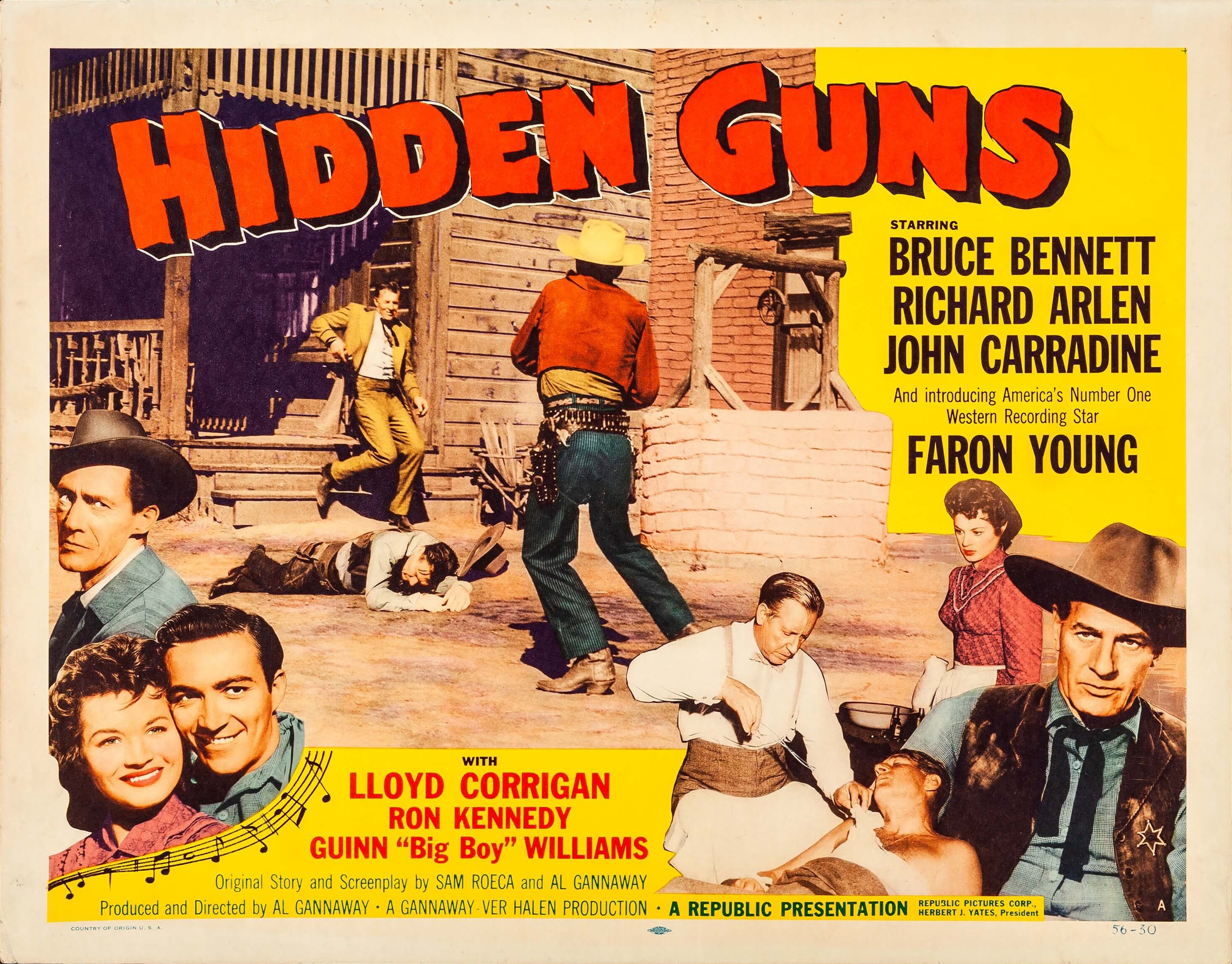 Hidden Guns (1956) Screenshot 2