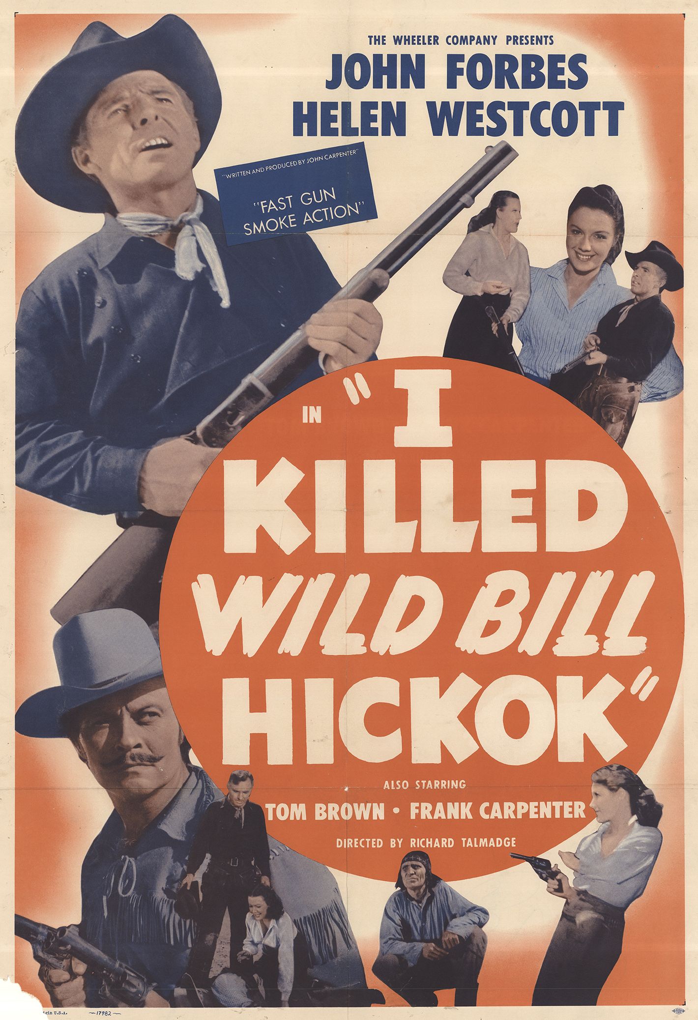 I Killed Wild Bill Hickok (1956) starring Johnny Carpenter on DVD on DVD
