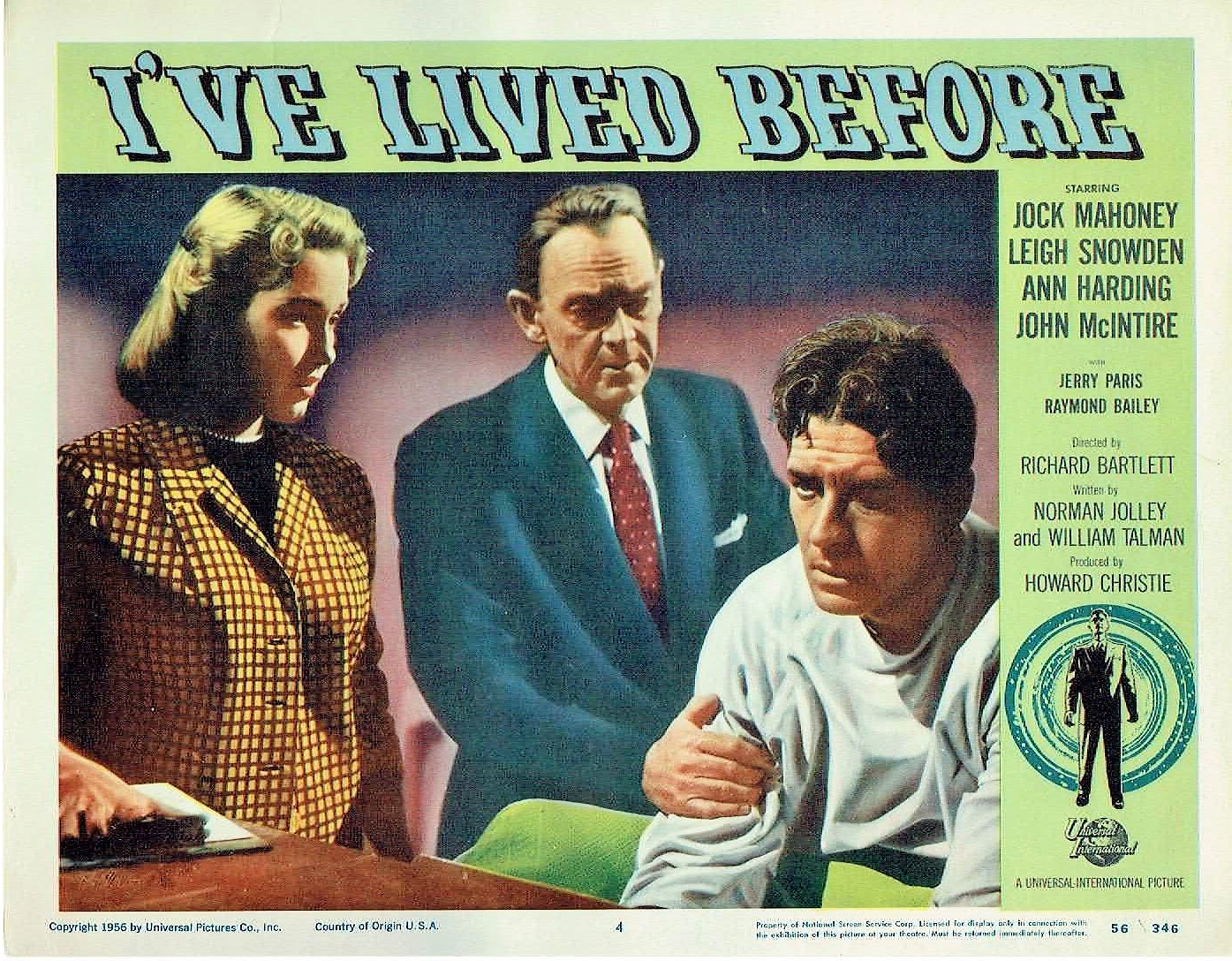 I've Lived Before (1956) Screenshot 4
