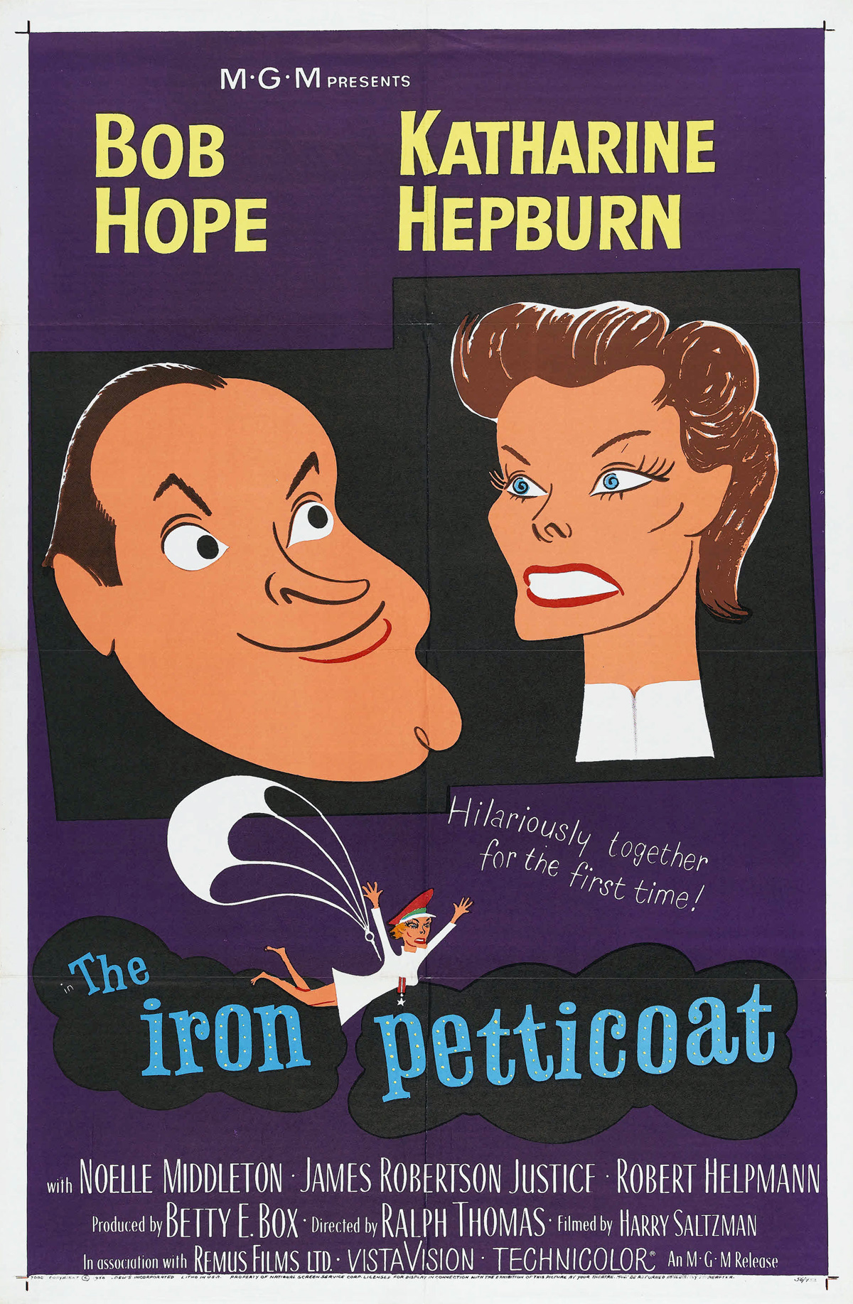 The Iron Petticoat (1956) Screenshot 5 