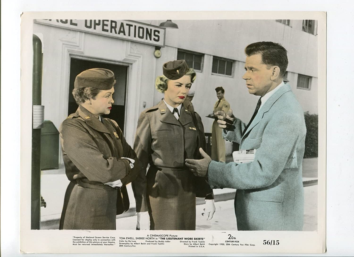 The Lieutenant Wore Skirts (1956) Screenshot 2
