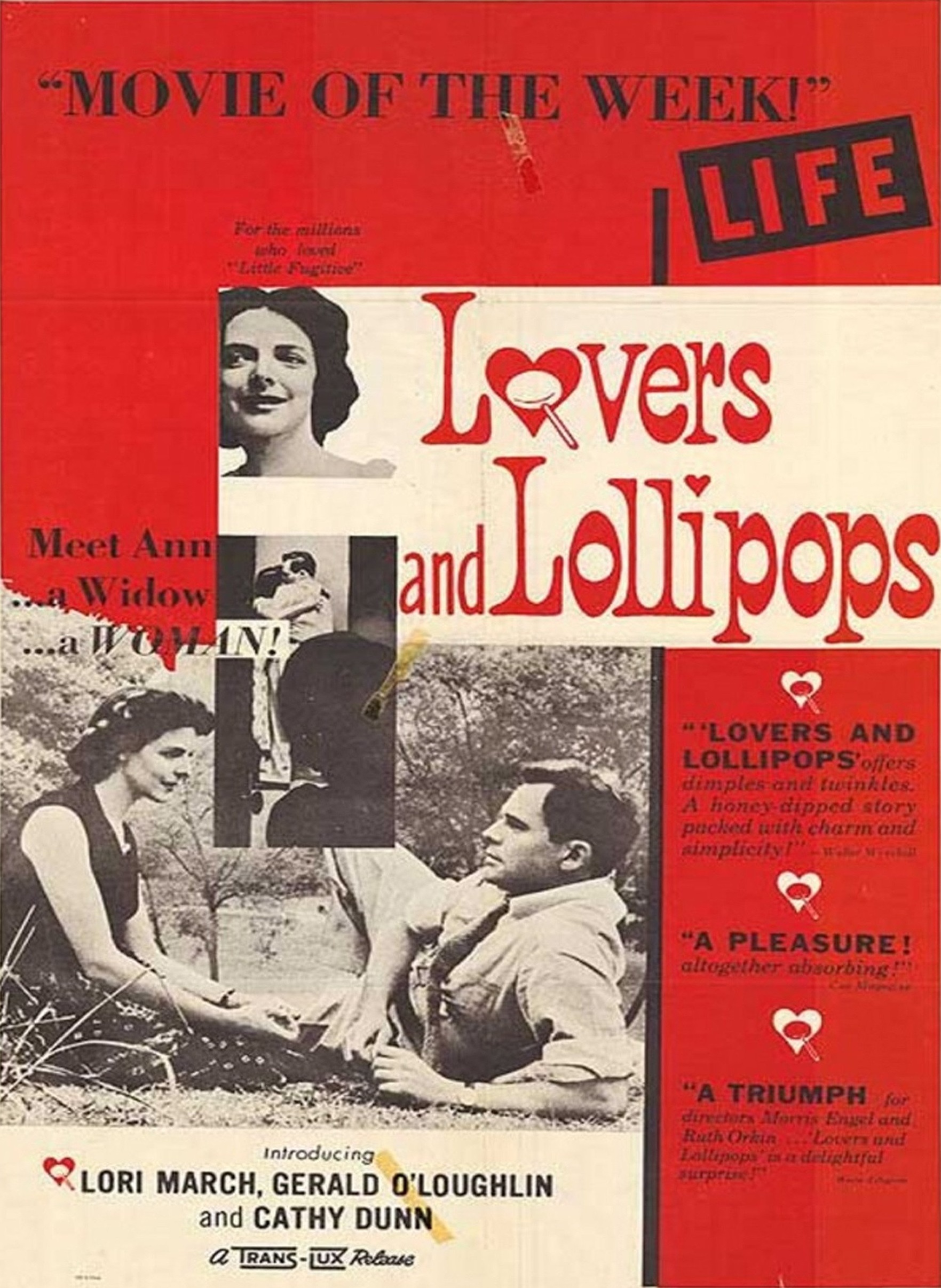 Lovers and Lollipops (1956) starring Lori March on DVD on DVD