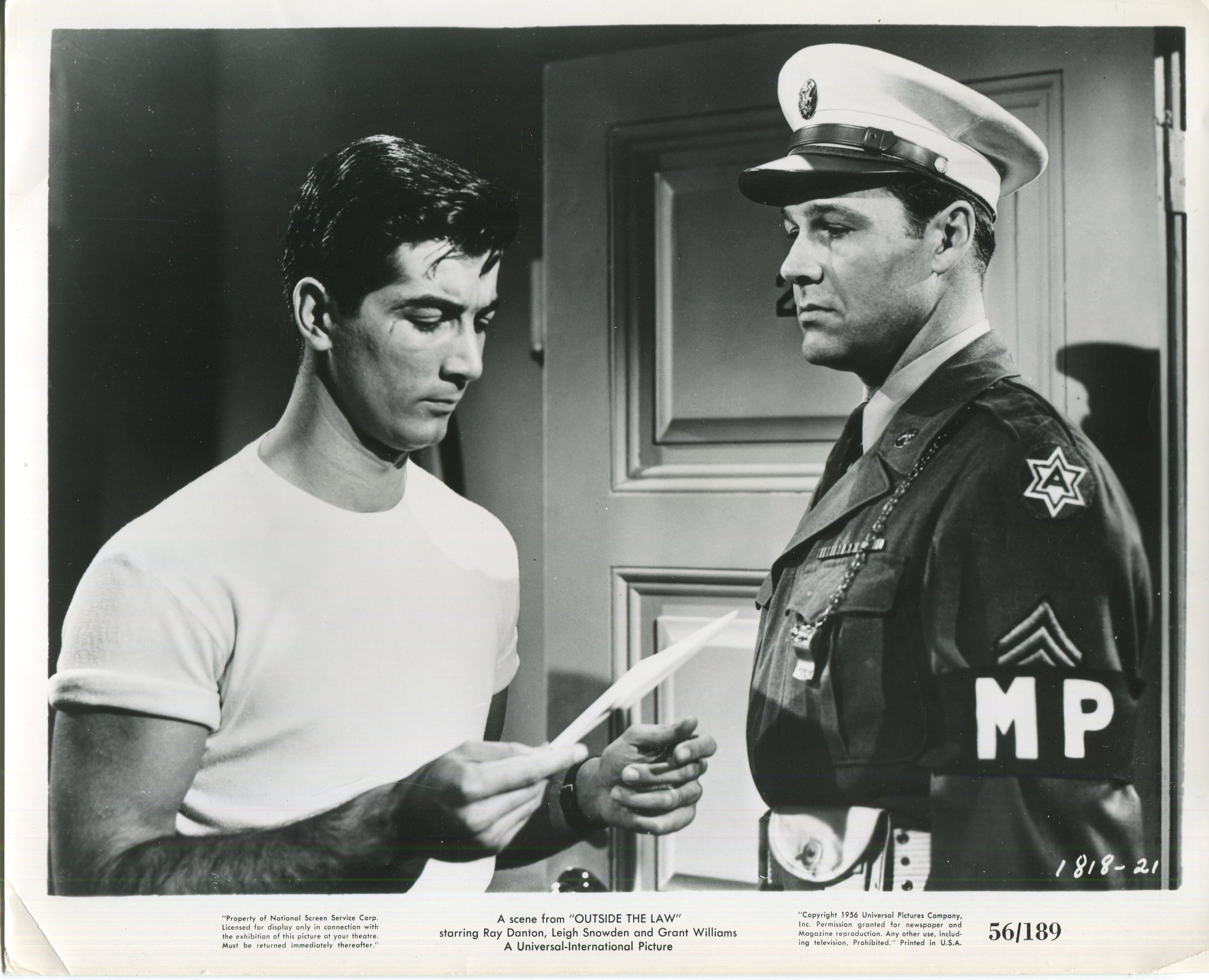 Outside the Law (1956) Screenshot 1 