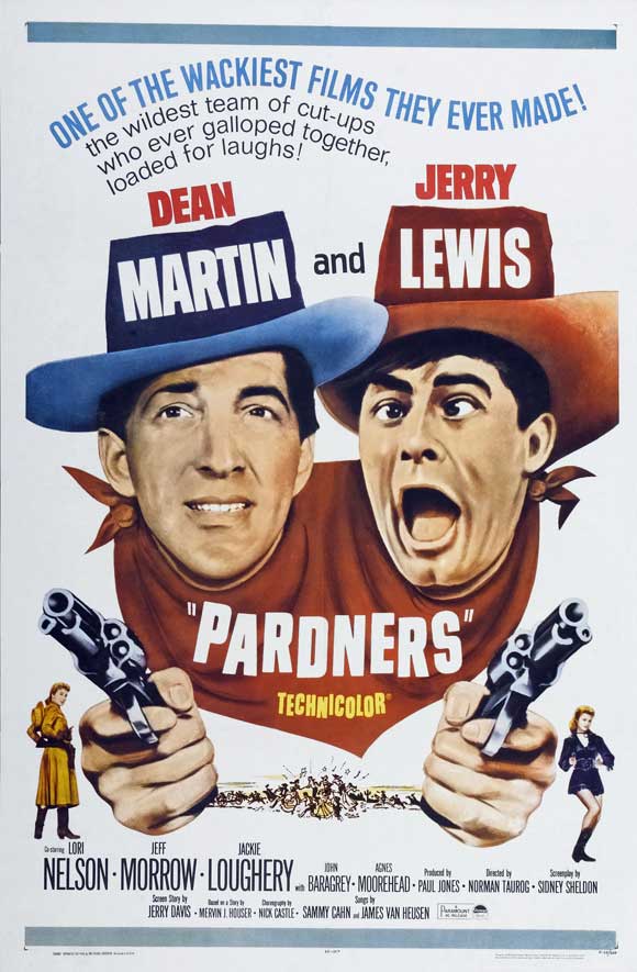 Pardners (1956) starring Dean Martin on DVD on DVD