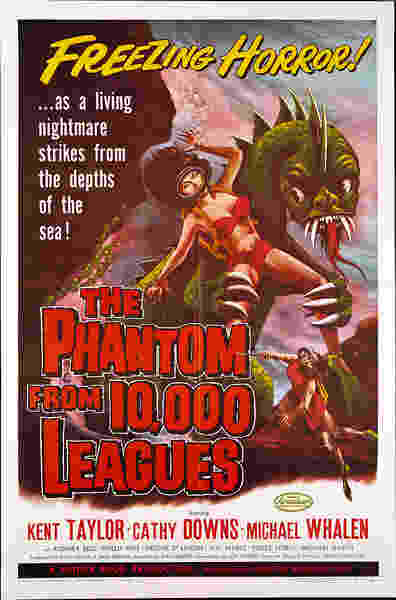 The Phantom from 10,000 Leagues (1955) starring Kent Taylor on DVD on DVD