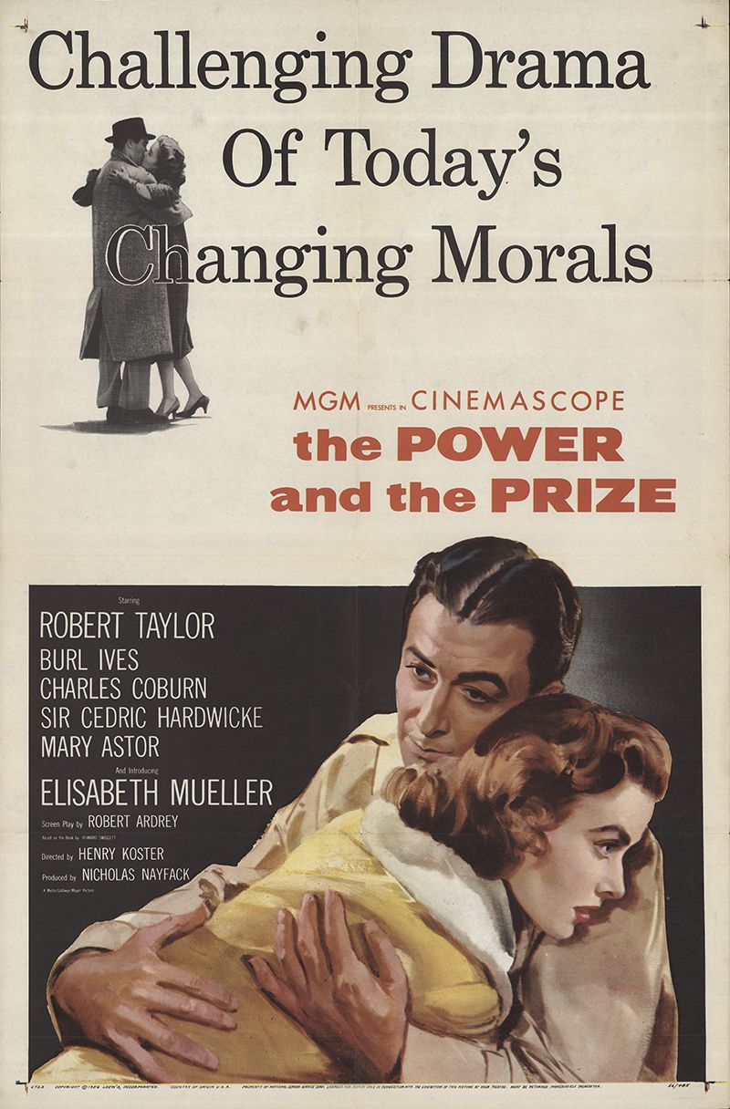 The Power and the Prize (1956) starring Robert Taylor on DVD on DVD