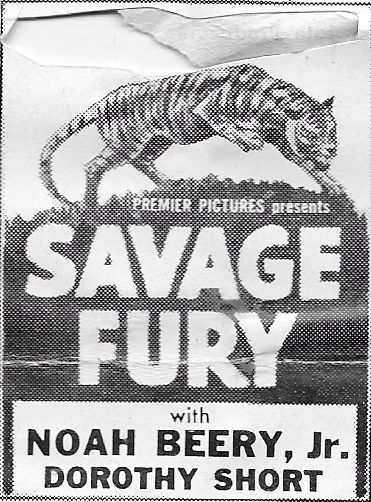 Savage Fury (1956) Screenshot 3