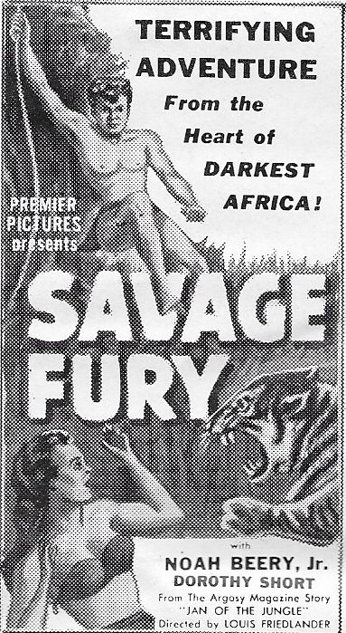 Savage Fury (1956) Screenshot 4
