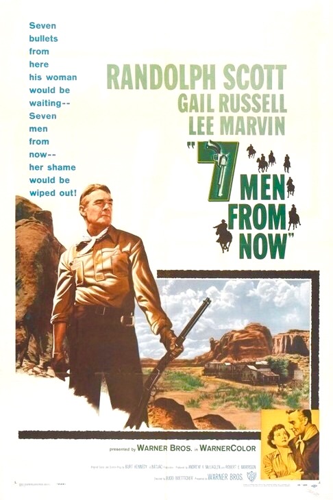 7 Men from Now (1956) starring Randolph Scott on DVD on DVD