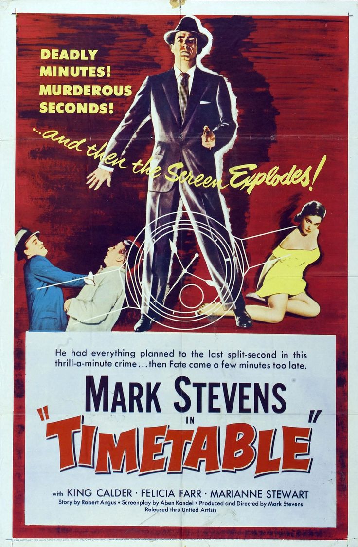 Time Table (1956) starring Mark Stevens on DVD on DVD