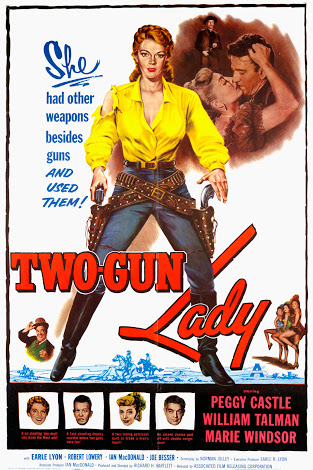 Two-Gun Lady (1955) starring Peggie Castle on DVD on DVD