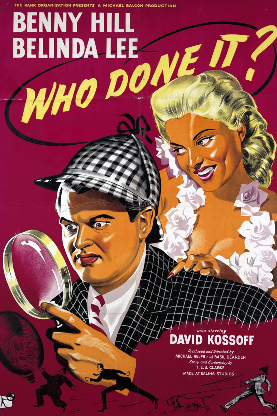 Who Done It? (1956) starring Benny Hill on DVD on DVD