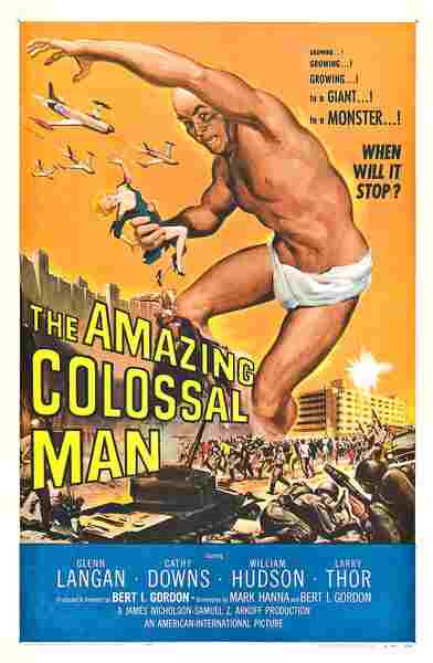 The Amazing Colossal Man (1957) starring Glenn Langan on DVD on DVD