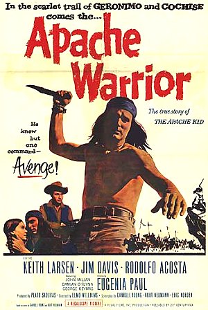 Apache Warrior (1957) starring Keith Larsen on DVD on DVD