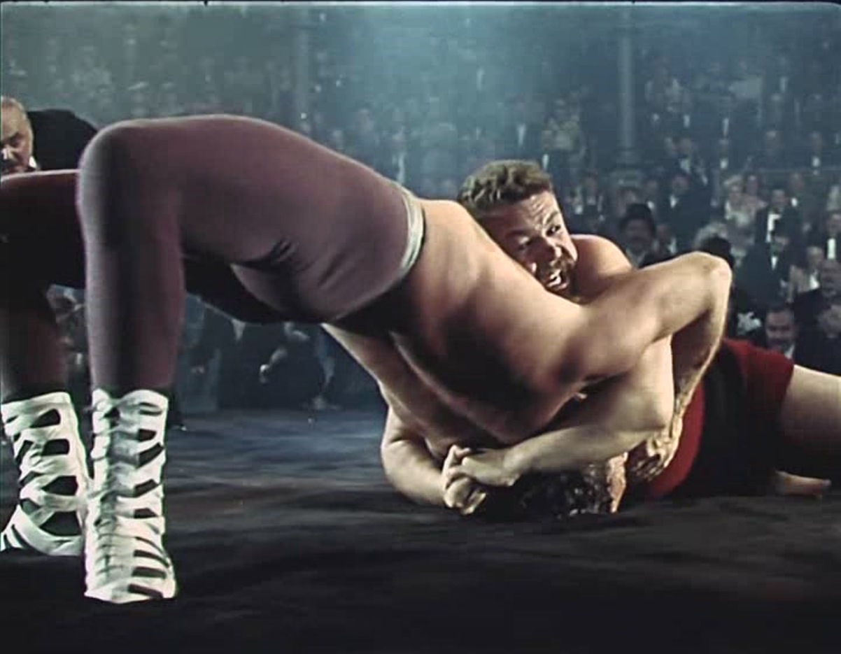 The Wrestler and the Clown (1957) Screenshot 1
