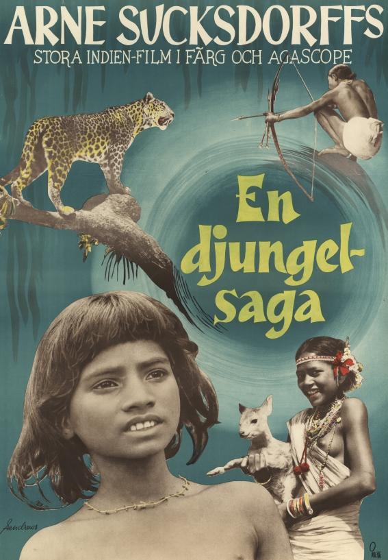 En djungelsaga (1957) with English Subtitles on DVD on DVD