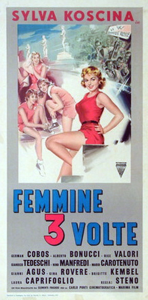 Femmine tre volte (1957) with English Subtitles on DVD on DVD