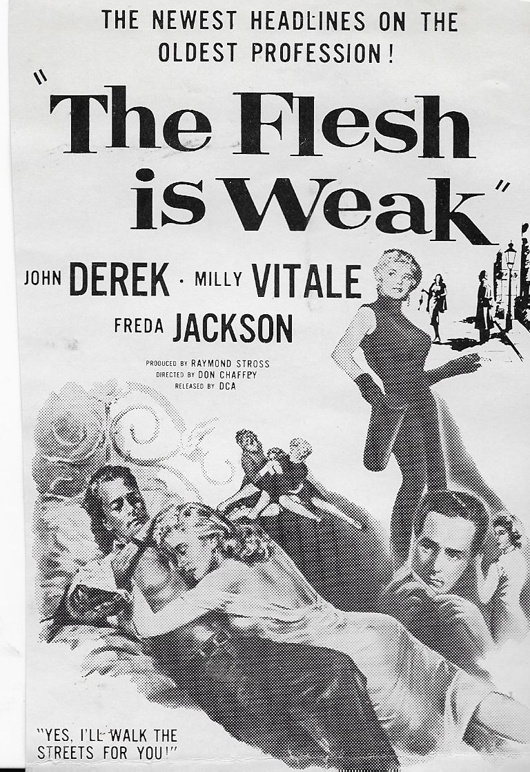 The Flesh Is Weak (1957) starring John Derek on DVD on DVD