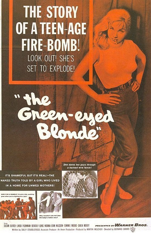 The Green-Eyed Blonde (1957) starring Susan Oliver on DVD on DVD