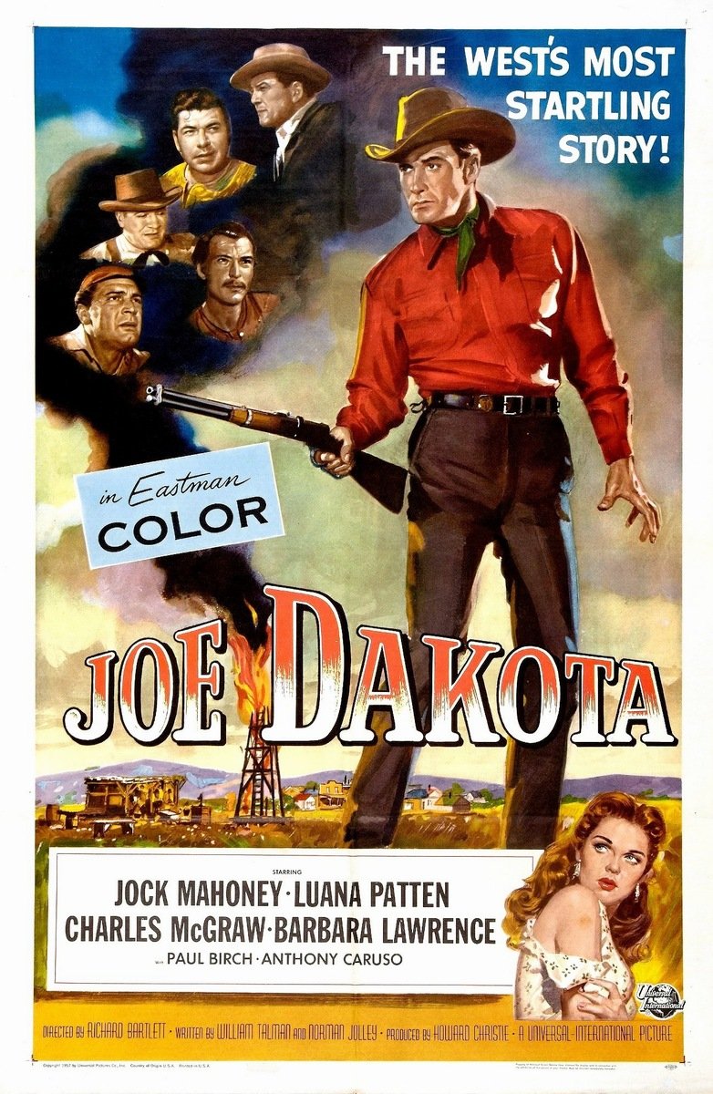 Joe Dakota (1957) starring Jock Mahoney on DVD on DVD